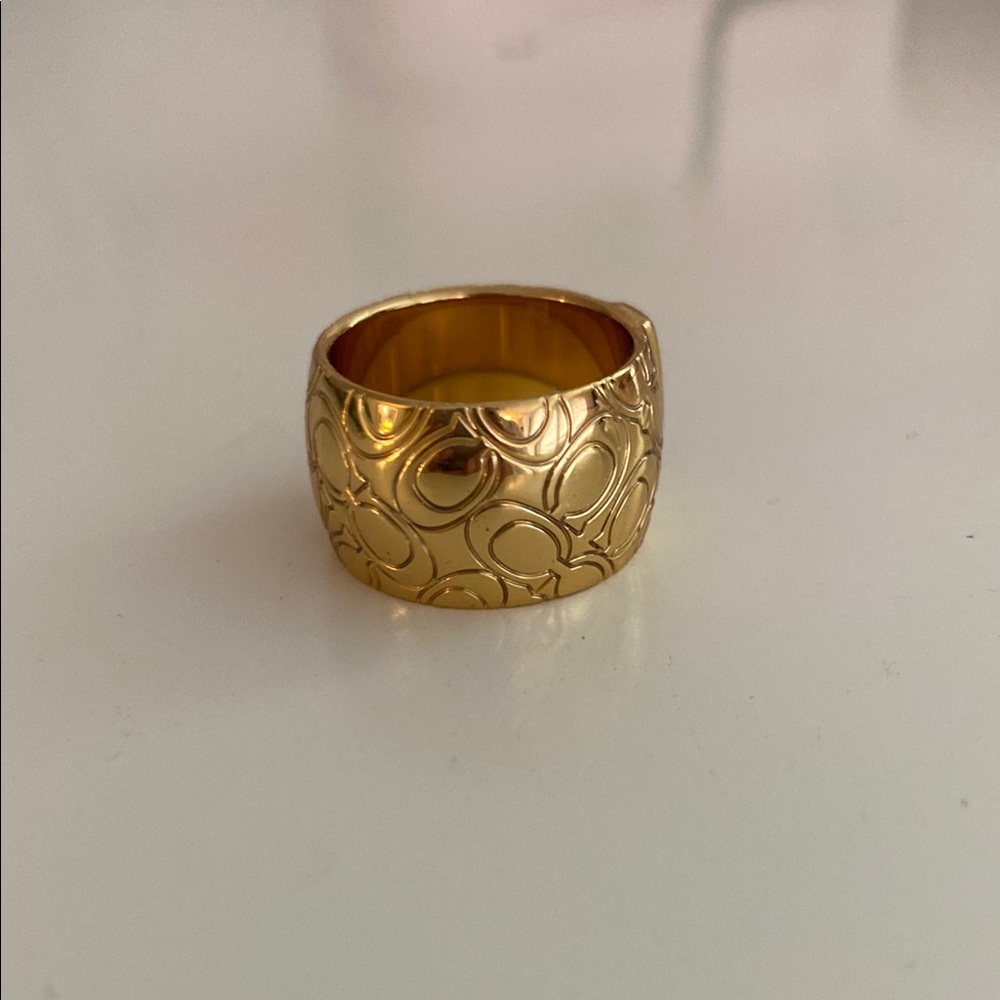 Coach Ring Size 7
